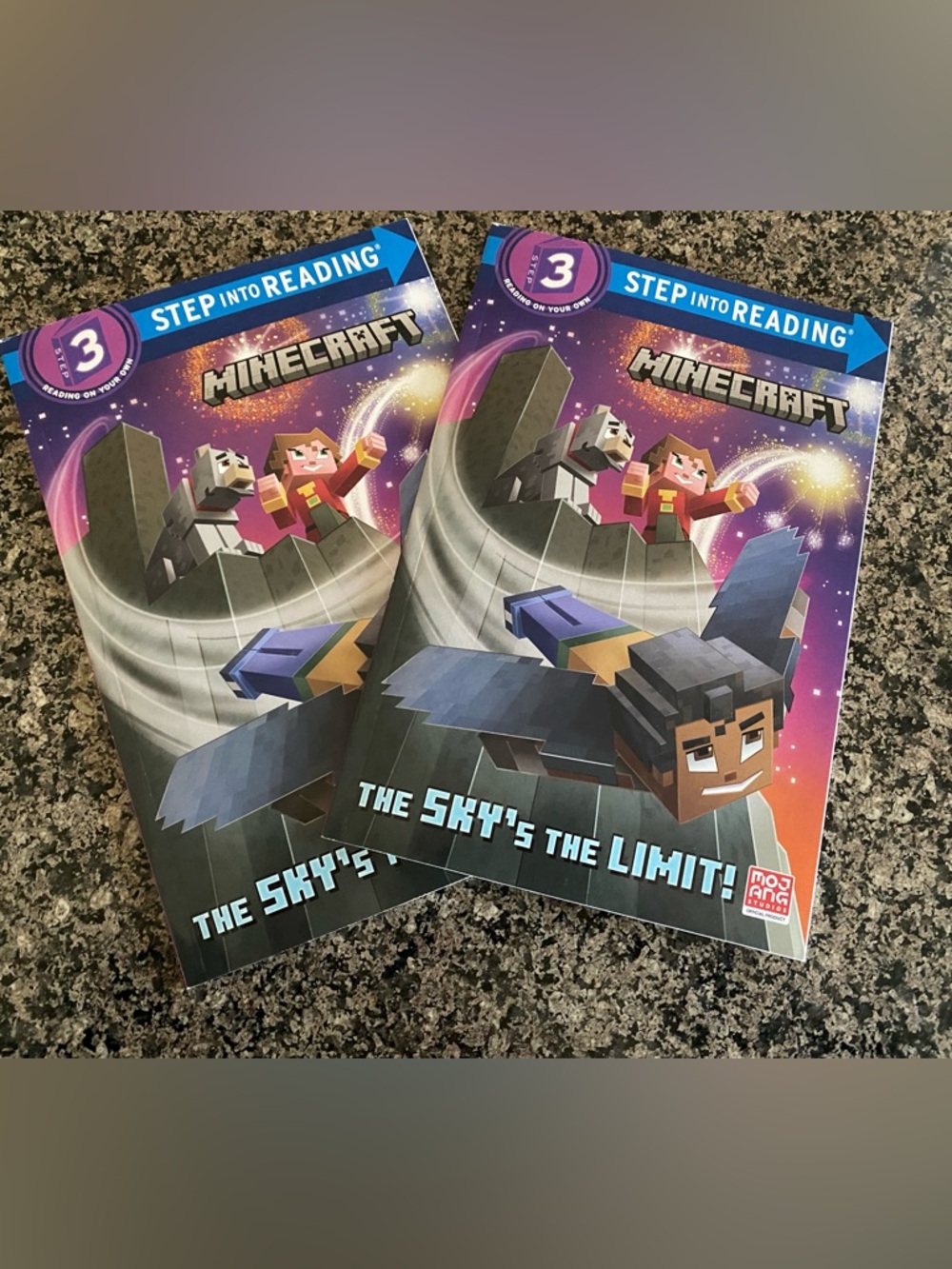 Minecraft "The Sky's the Limit" Step into Reading Book